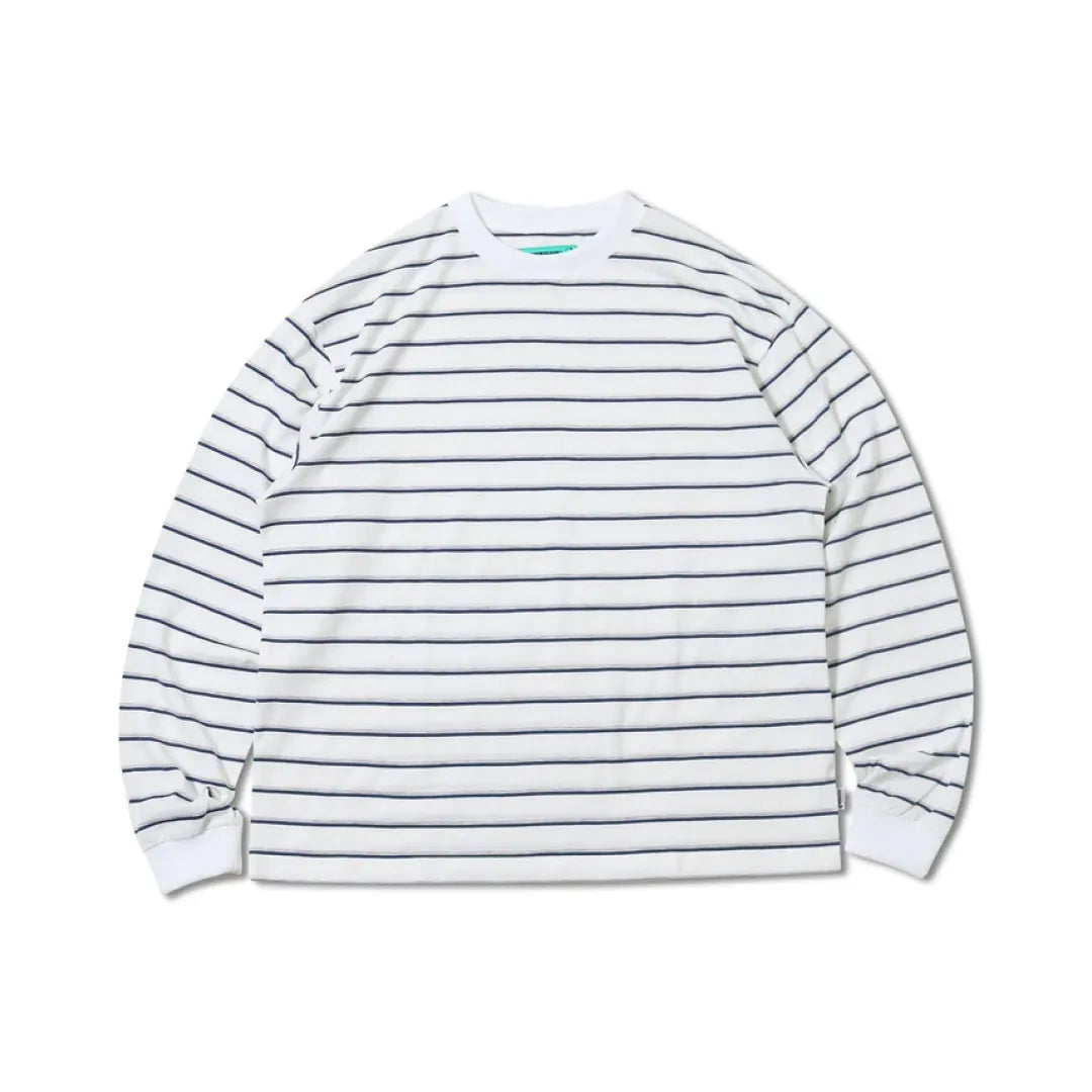 L/S STRIPE TEE/ロングスリーブ ストライプ ティー