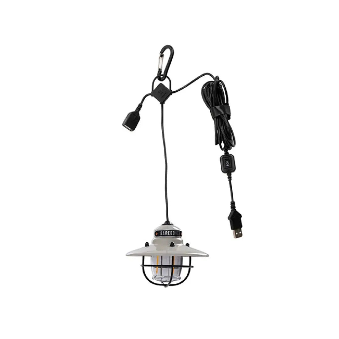 新品 未開封 ベアボーンズ エジソンペンダントライト ライト 吊り下げ キャンプ BAREBONES(ベアボーンズ) - エジソンペンダントライト LED