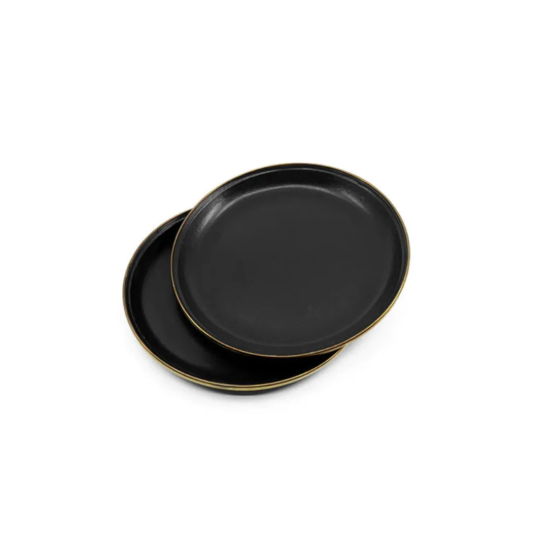 BAREBONES(ベアボーンズ) - エナメル 8インチ サラダプレート 2枚