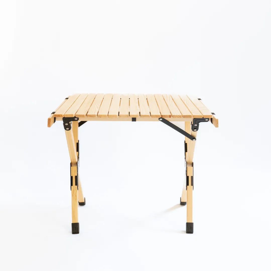 ロールテーブル / 木製テーブル / サイドテーブル / コンパクト