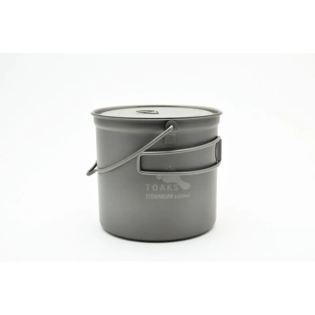 TOAKS(トークス)　 チタニウム　軽量　登山　900mLポット　124g TOAKS(トークス) チタニウム 900mLポット 124g - バーベキュー