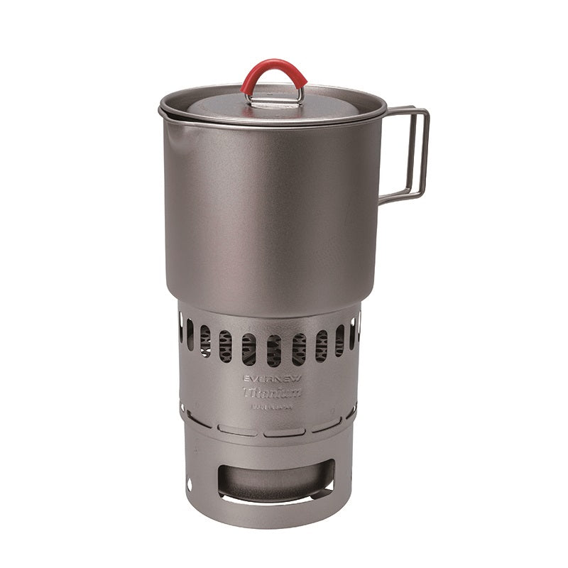 エバニュー(EVERNEW) Ti Mug pot 500 Stove set ECA538 - 食器、グラス